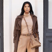 Laguna Mini Bambi Recycled Vegan Suede Top Handle Bag