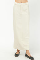Column Midi Skirt