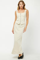 Tailored Button-Down Vest