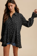 Polka Dot High/Low Tunic