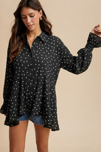 Polka Dot High/Low Tunic