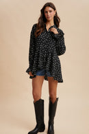 Polka Dot High/Low Tunic