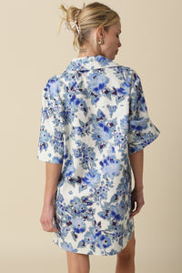 Floral Collared Dress
