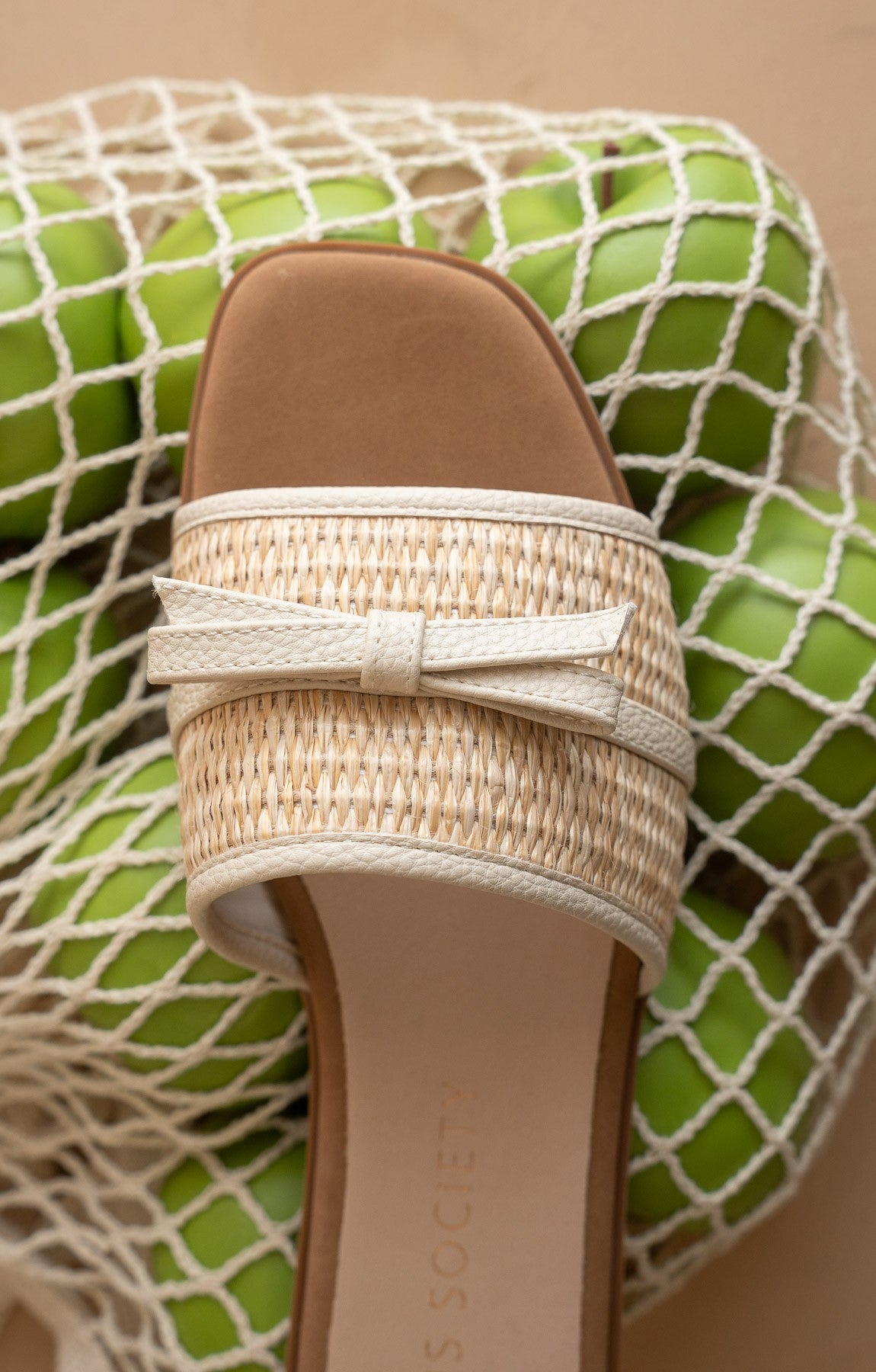 Andrea Bow Raffia Sandal