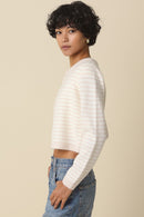 Striped Knit Cardigan