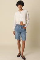 Striped Knit Cardigan