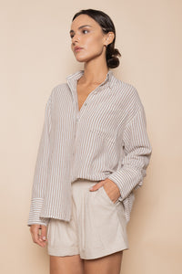 Striped Button-Down