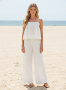 Eyelet Top & Pant Set