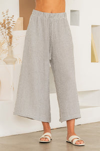 Striped Wide Leg Pants