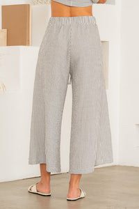 Striped Wide Leg Pants