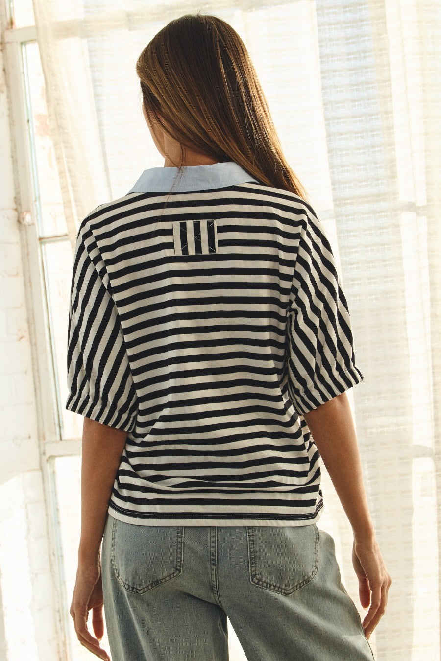 Striped Pullover Top