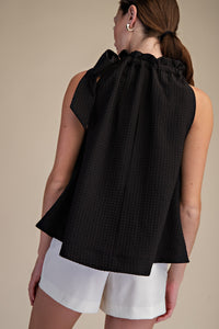 Ruffle Neck Tank