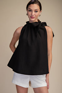 Ruffle Neck Tank