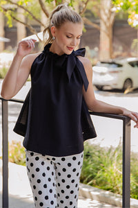 Ruffle Neck Tank