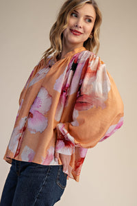 Full Sleeve Floral Blouse