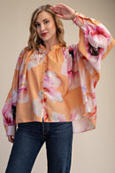 Full Sleeve Floral Blouse