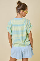 Striped Tee & Short Set