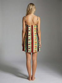Ethnic Clash Mini Dress