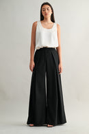 Scoop Neck Satin Top