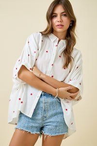 Star Embroidered Tunic