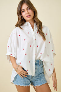Star Embroidered Tunic