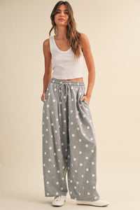 Polka Dot Barrel Sweatpants