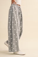 Polka Dot Barrel Sweatpants