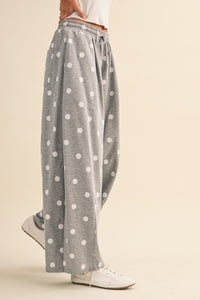 Polka Dot Barrel Sweatpants