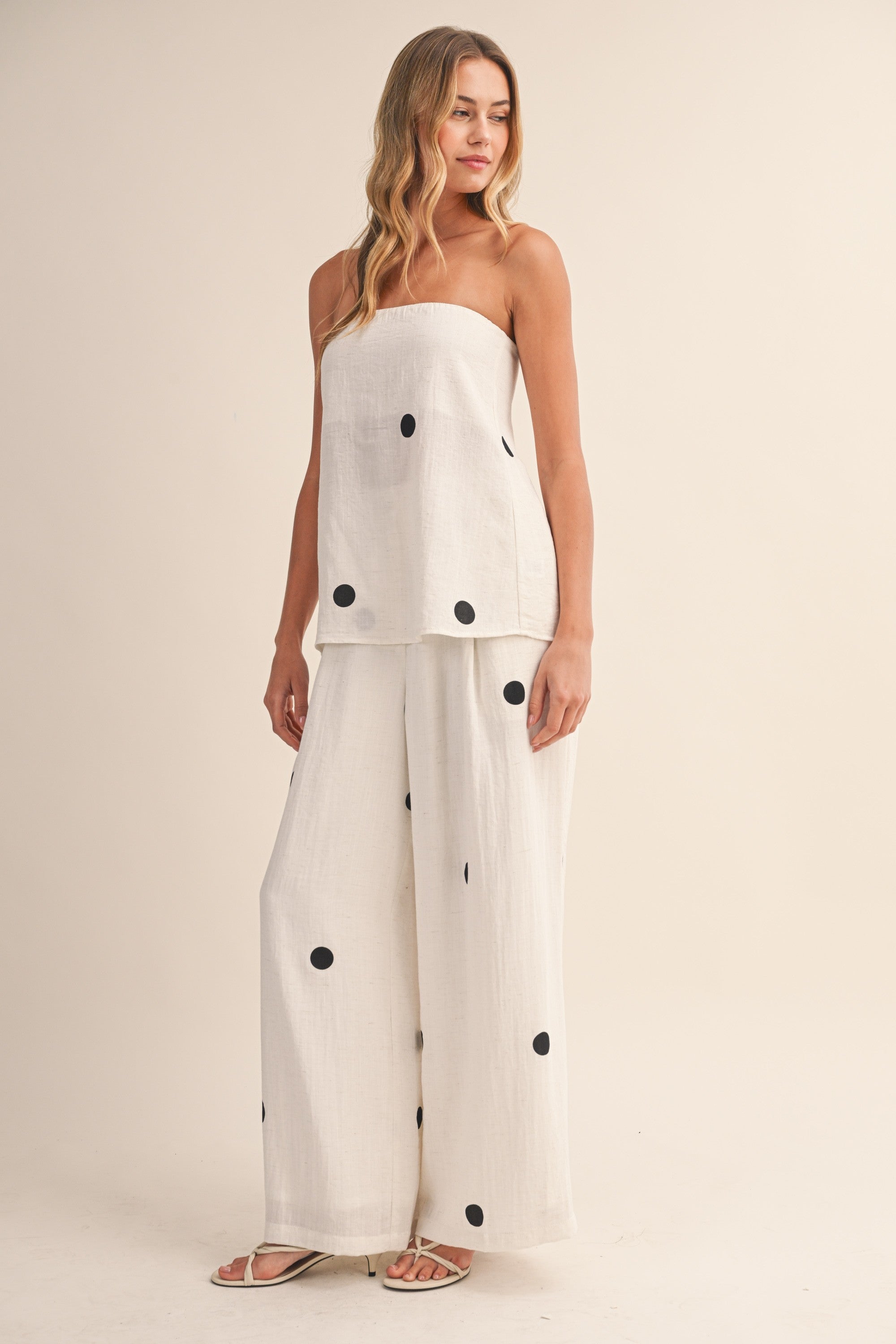 Flowy Polka Dot Set