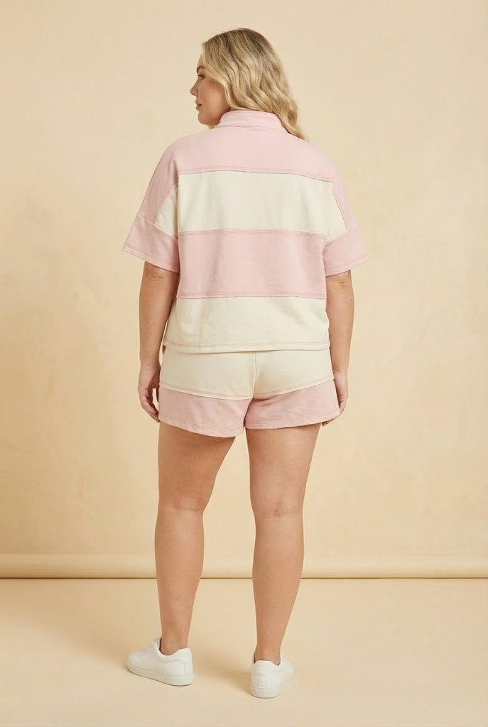 Color Block Shorts