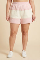 Color Block Shorts