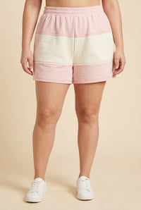 Color Block Shorts