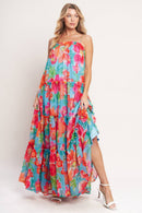 Floral Flowy Maxi Dress