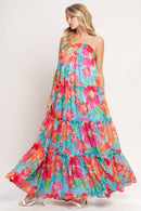 Floral Flowy Maxi Dress