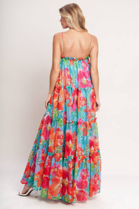 Floral Flowy Maxi Dress
