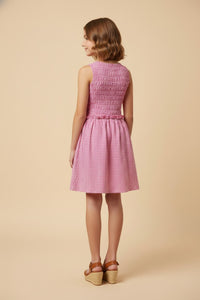 Pink Gingham Dress