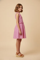 Pink Gingham Dress