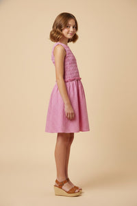 Pink Gingham Dress