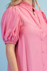 Button Down Midi Dress