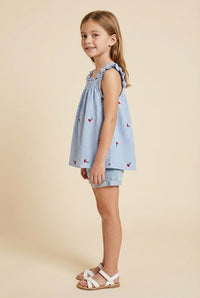 Cherry Gingham Tank Top