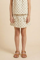 Polka Dot Cargo Skirt