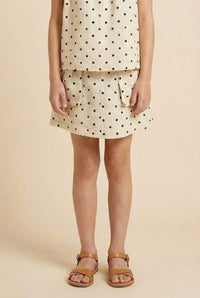 Polka Dot Cargo Skirt