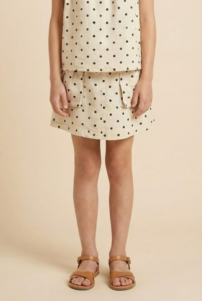 Polka Dot Cargo Skirt