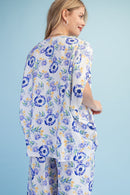 Relaxed Floral Blouse