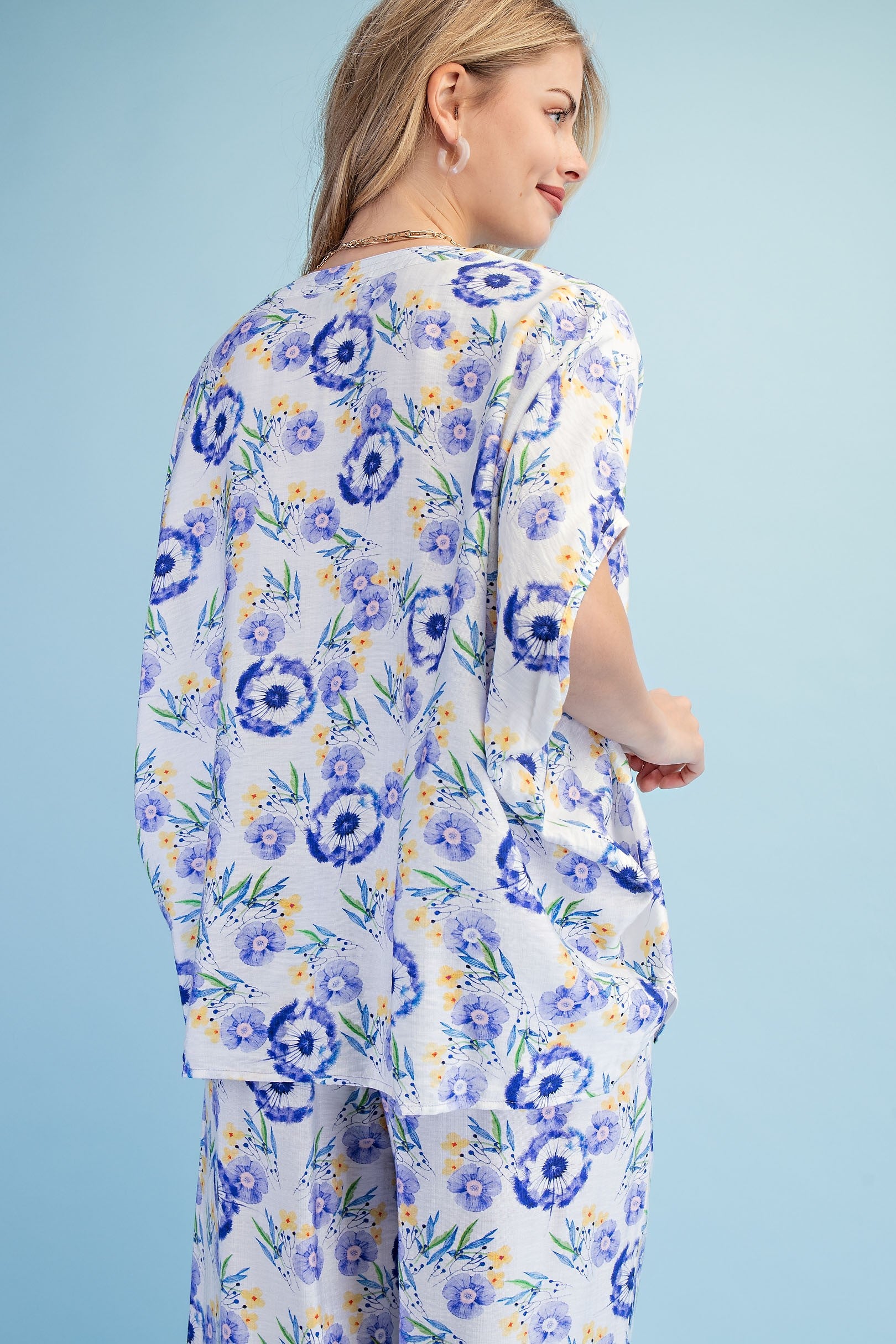 Relaxed Floral Blouse