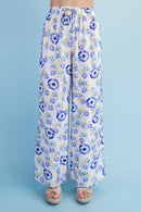 Relaxed Floral Pants