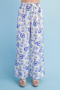 Relaxed Floral Pants