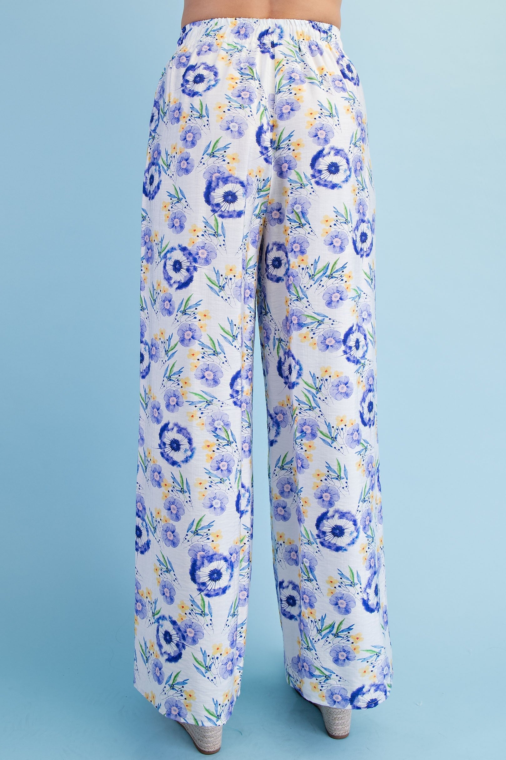 Relaxed Floral Pants