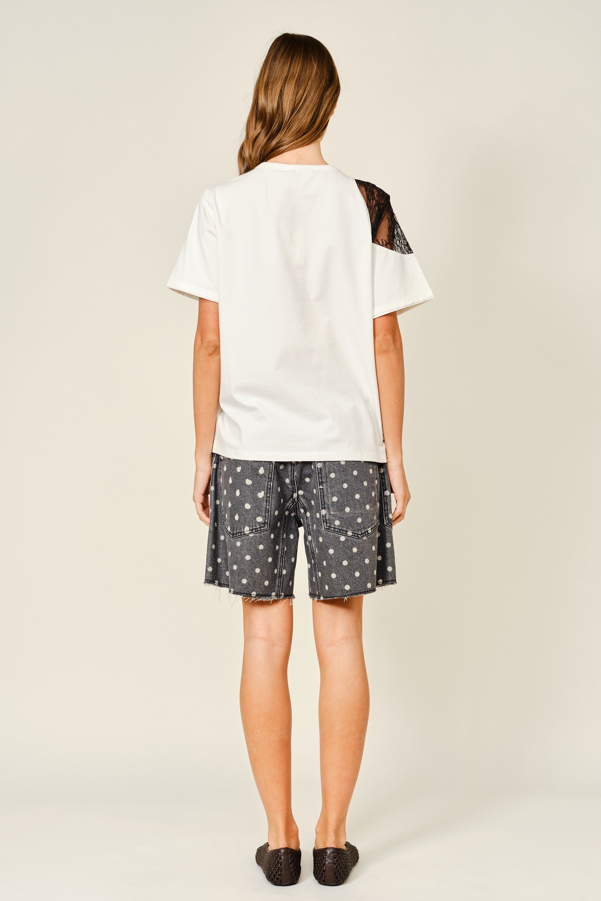 Lace Insert Tee
