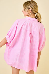 Striped Oversized Shirt